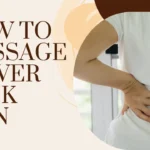 how to massage lower back pain